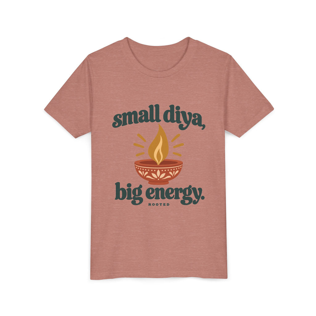 Small Diya, Big Energy Tee – Youth