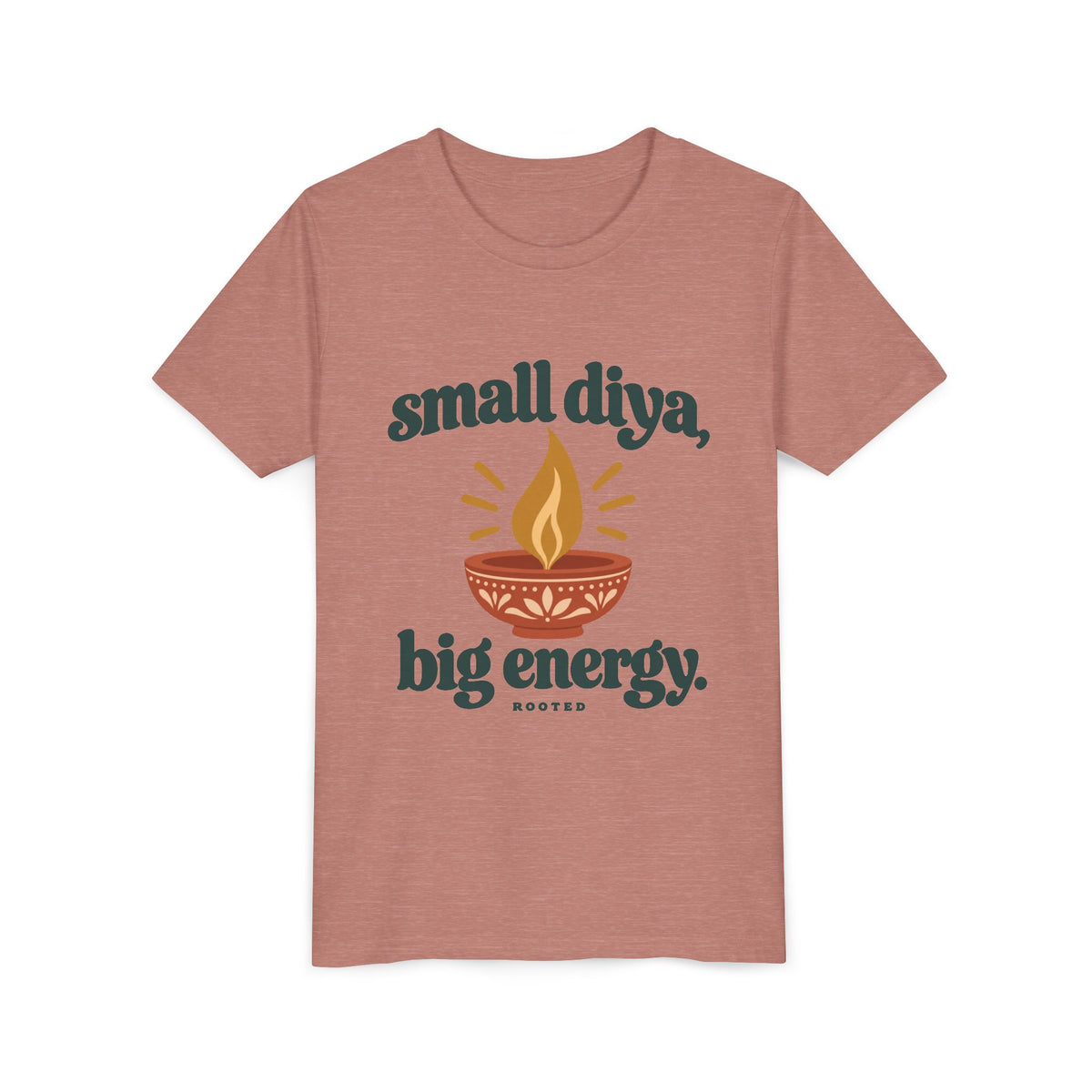 Small Diya, Big Energy Tee – Youth