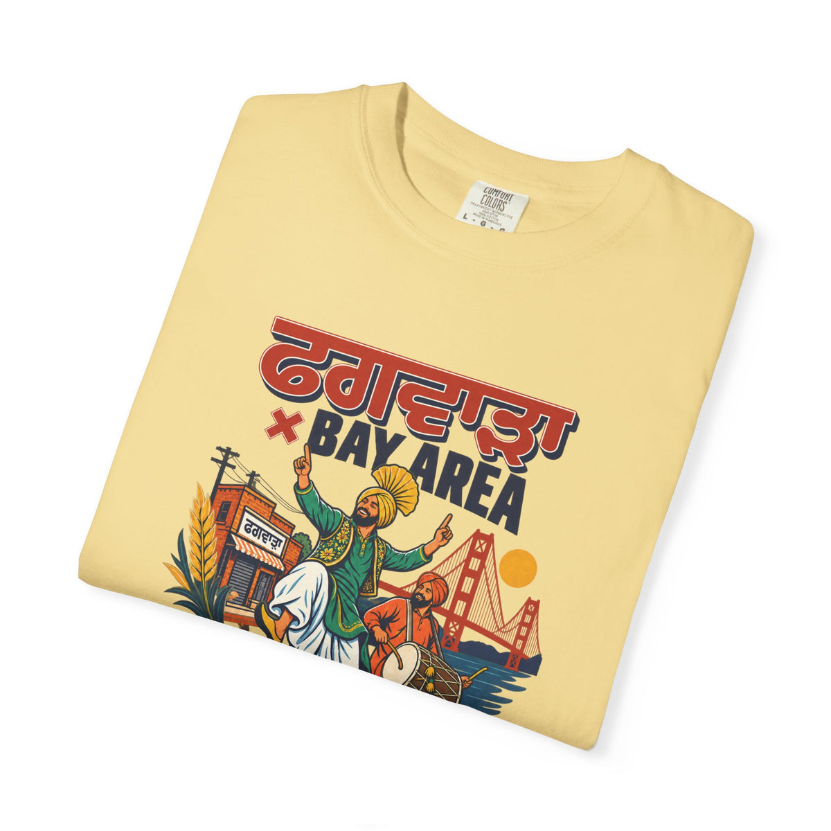 Phagwara X Bayarea — Apna Jazbaat — Rooted  T-Shirt
