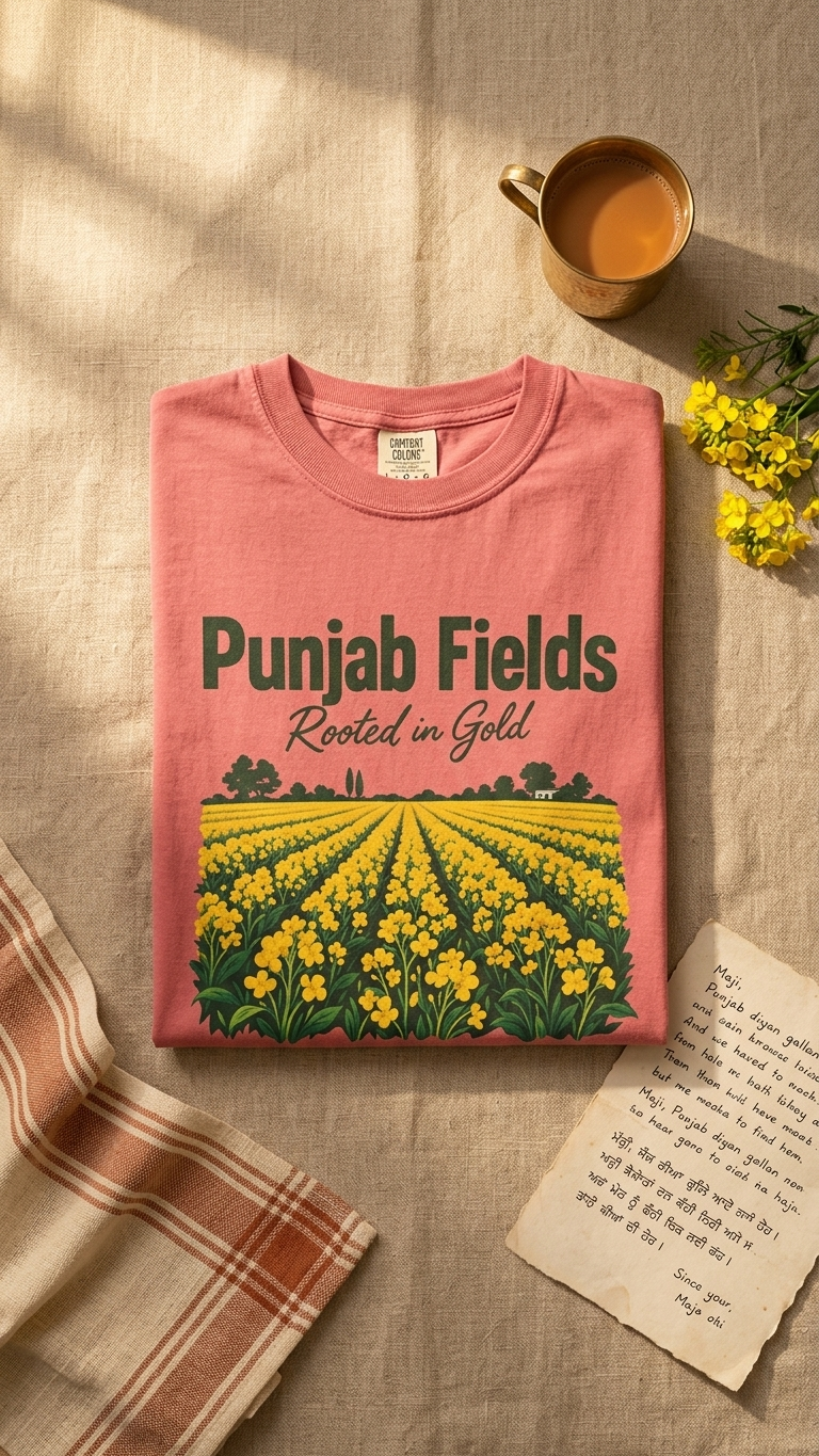 Punjab Fields — Rooted in gold | Unisex — Men & Women