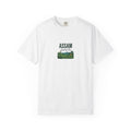 Assam — Land of Tea — Rooted White Garment-Dyed T-Shirt