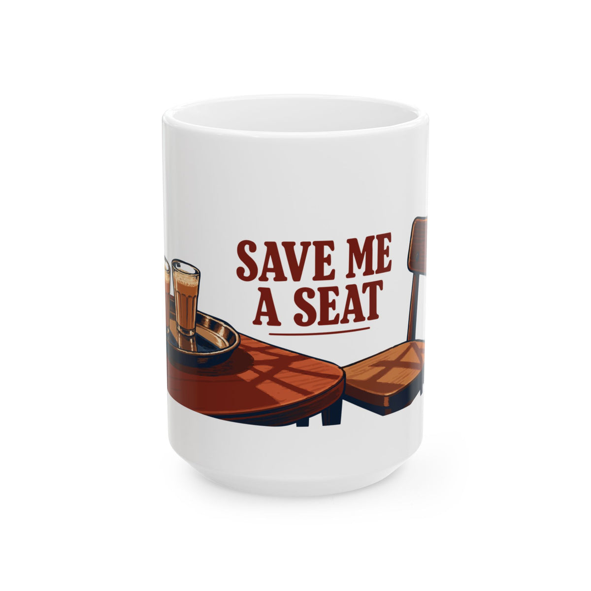 Save Me a Seat — Telangana Ceramic Mug