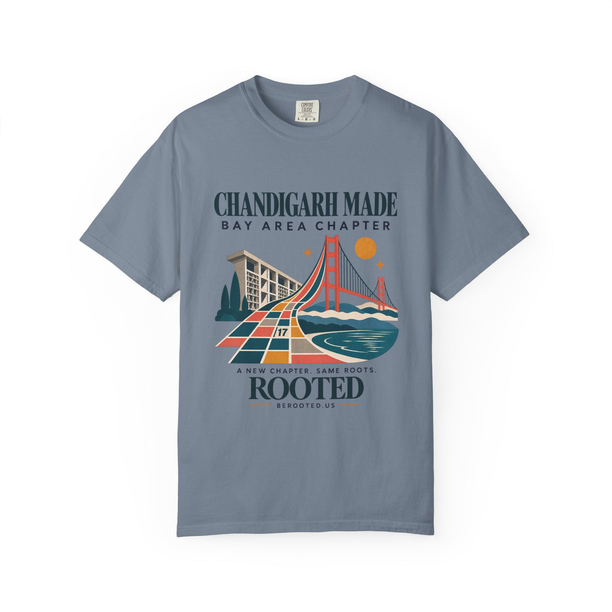 Chandigarh Made, Bay Area Chapter — Rooted T-Shirt