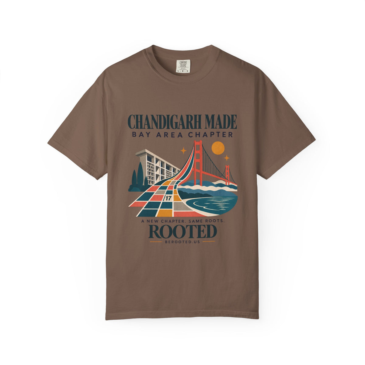 Chandigarh Made, Bay Area Chapter — Rooted T-Shirt