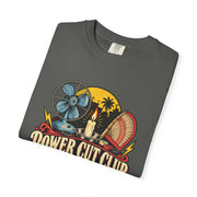 Power Cut Club T-Shirt – Retro Surf & Fan Graphic Tee ("Power Cut Club" EST. 1998)