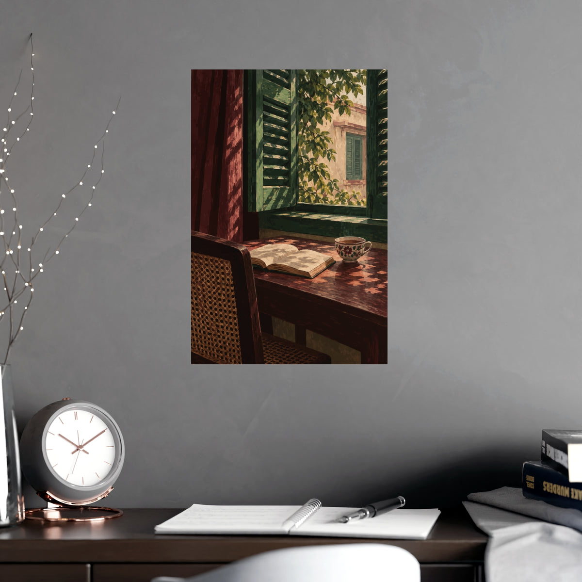 The Window We Sat Beside — West Bengal Art Print