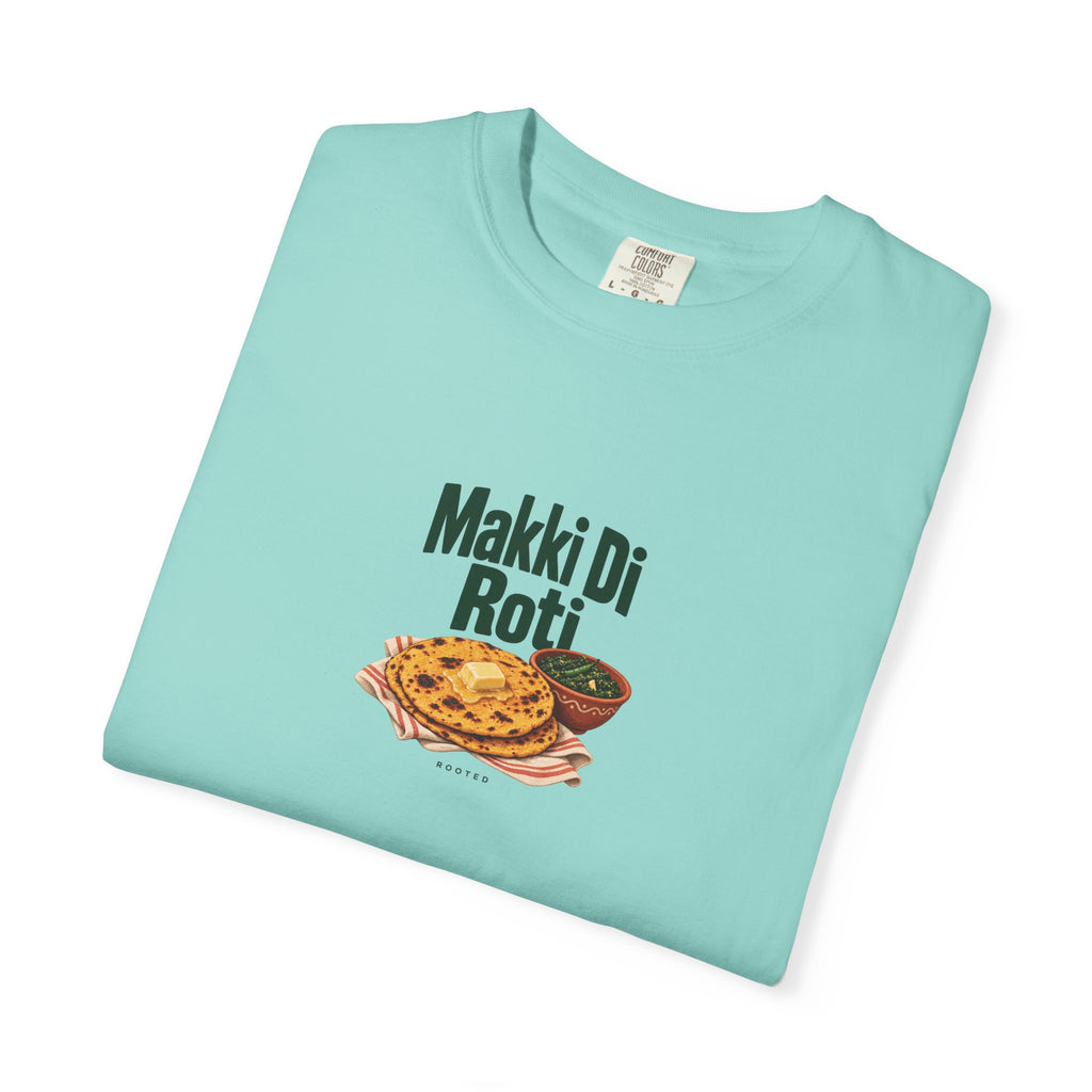 Makki Di Roti — Rooted White Garment-Dyed T-Shirt