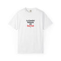 Committed Relationship With Good Food — Rooted White Garment-Dyed T-Shirt