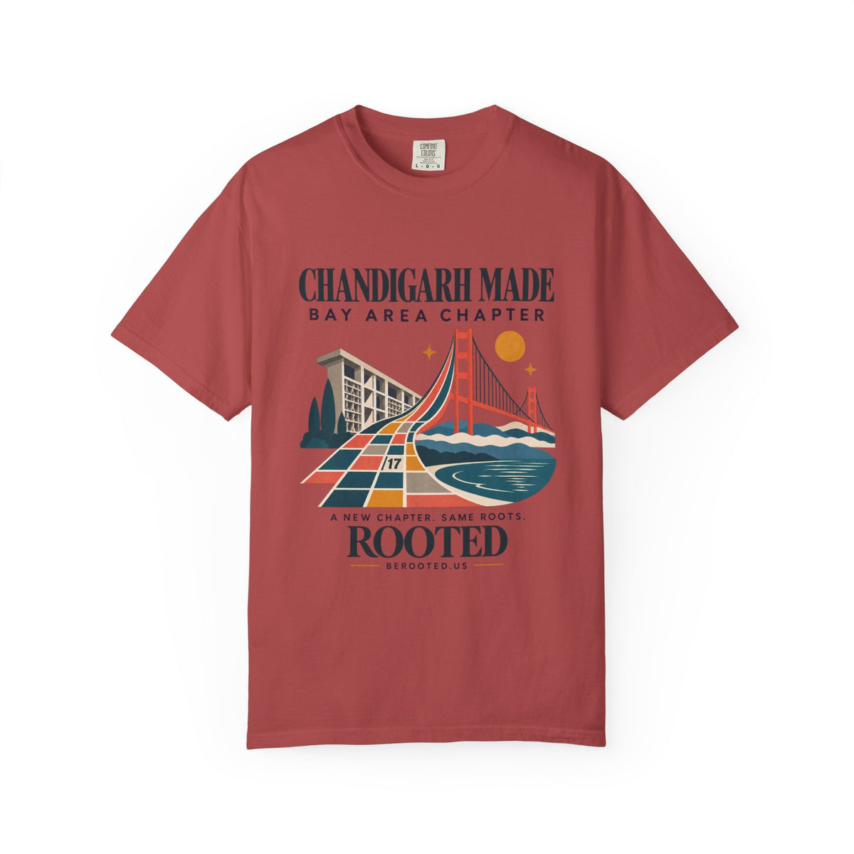 Chandigarh Made, Bay Area Chapter — Rooted T-Shirt