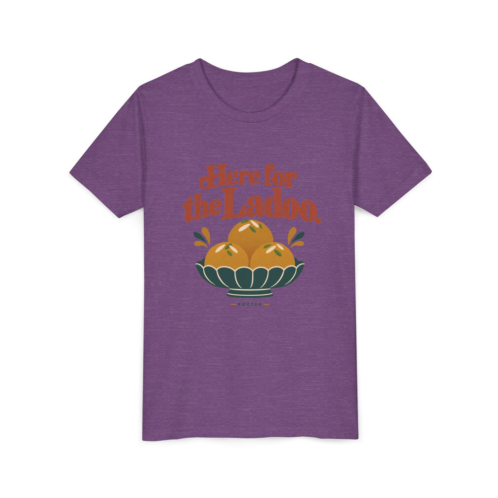 Here for the Ladoo Tee – Youth