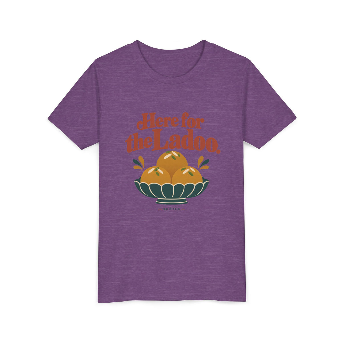 Here for the Ladoo Tee – Youth