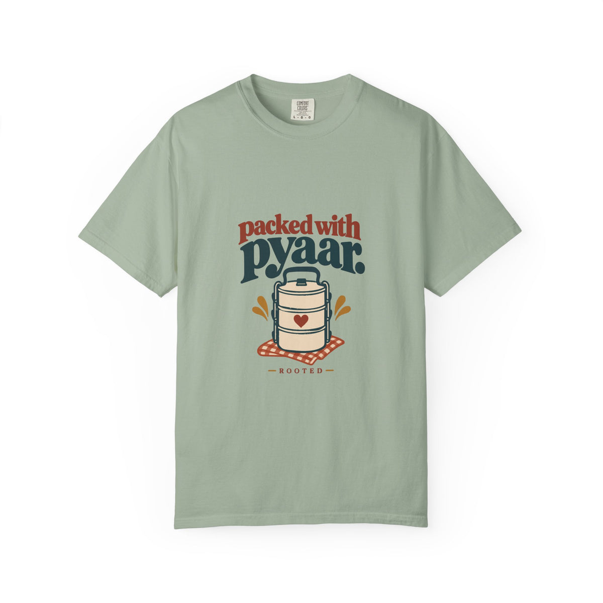 Packed With Pyaar — Rooted Garment-Dyed T-Shirt