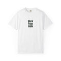 Work From India — Rooted White Garment-Dyed T-Shirt