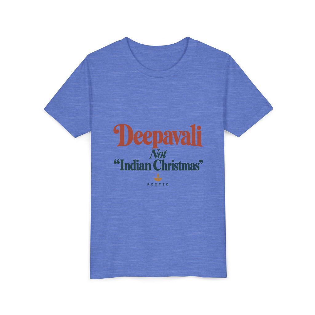 Deepavali, Not “Indian Christmas” Tee – Youth
