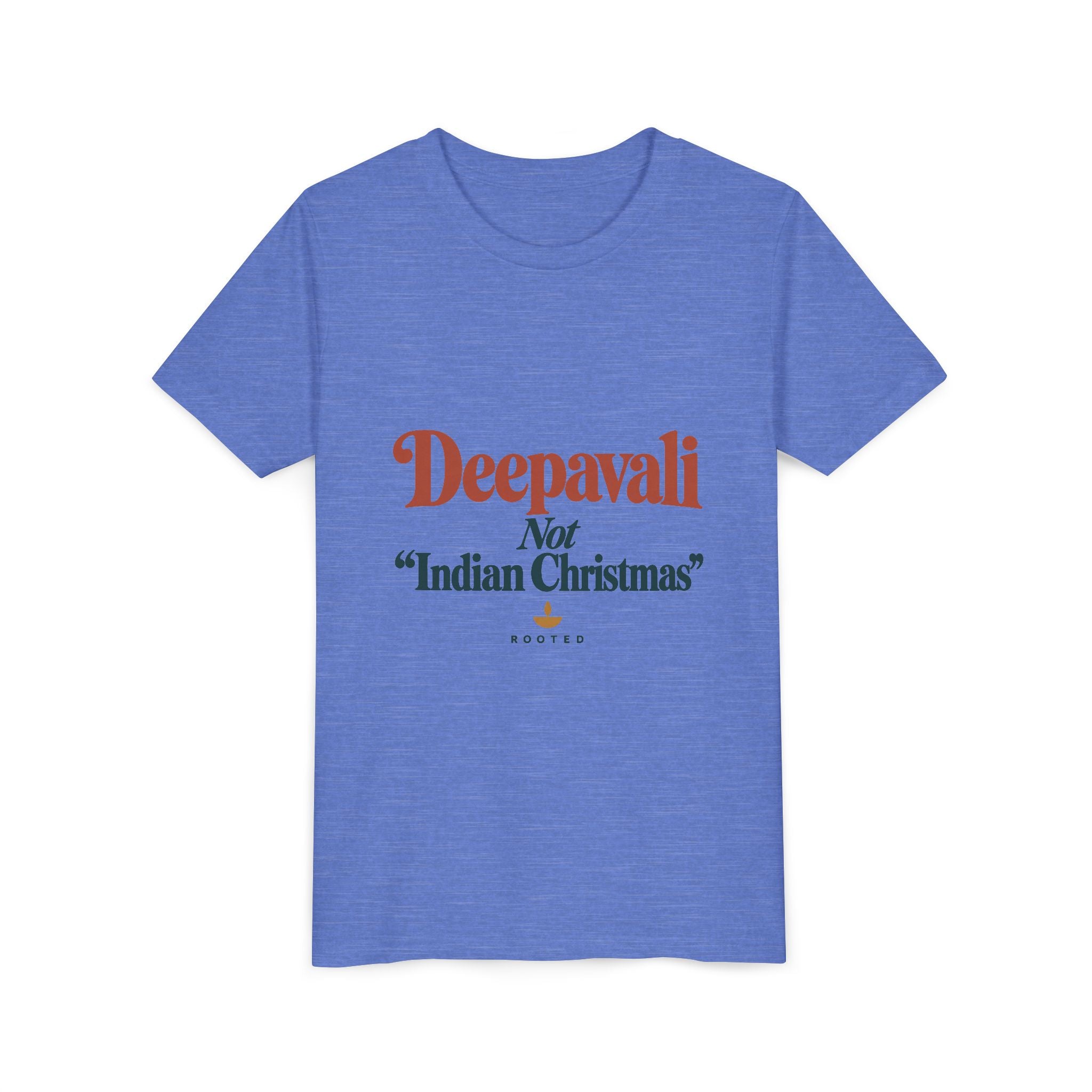 Deepavali, Not “Indian Christmas” Tee – Youth
