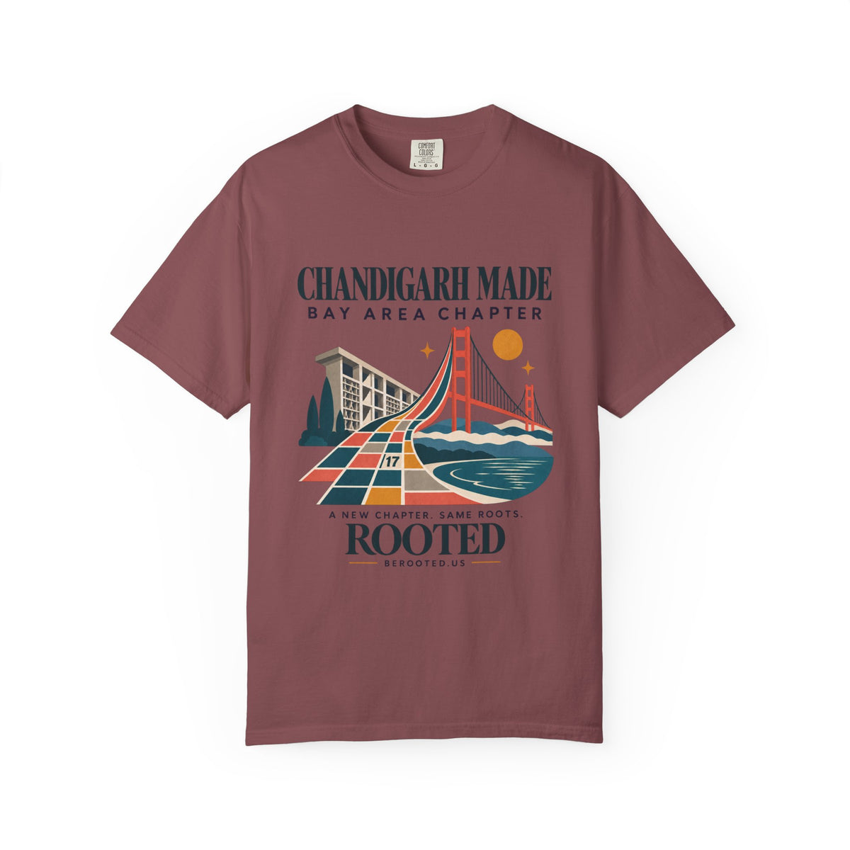 Chandigarh Made, Bay Area Chapter — Rooted T-Shirt
