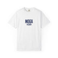 Moga 142001 — Rooted White Garment-Dyed T-Shirt