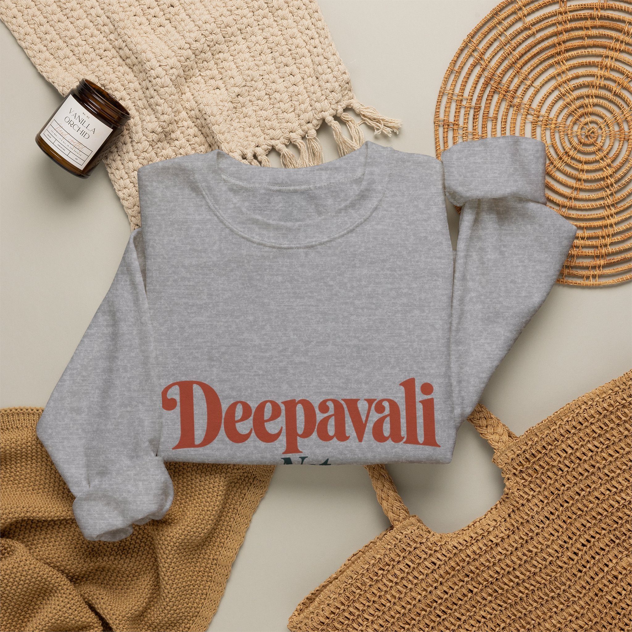 Deepavali, Not “Indian Christmas” Sweatshirt – Adult