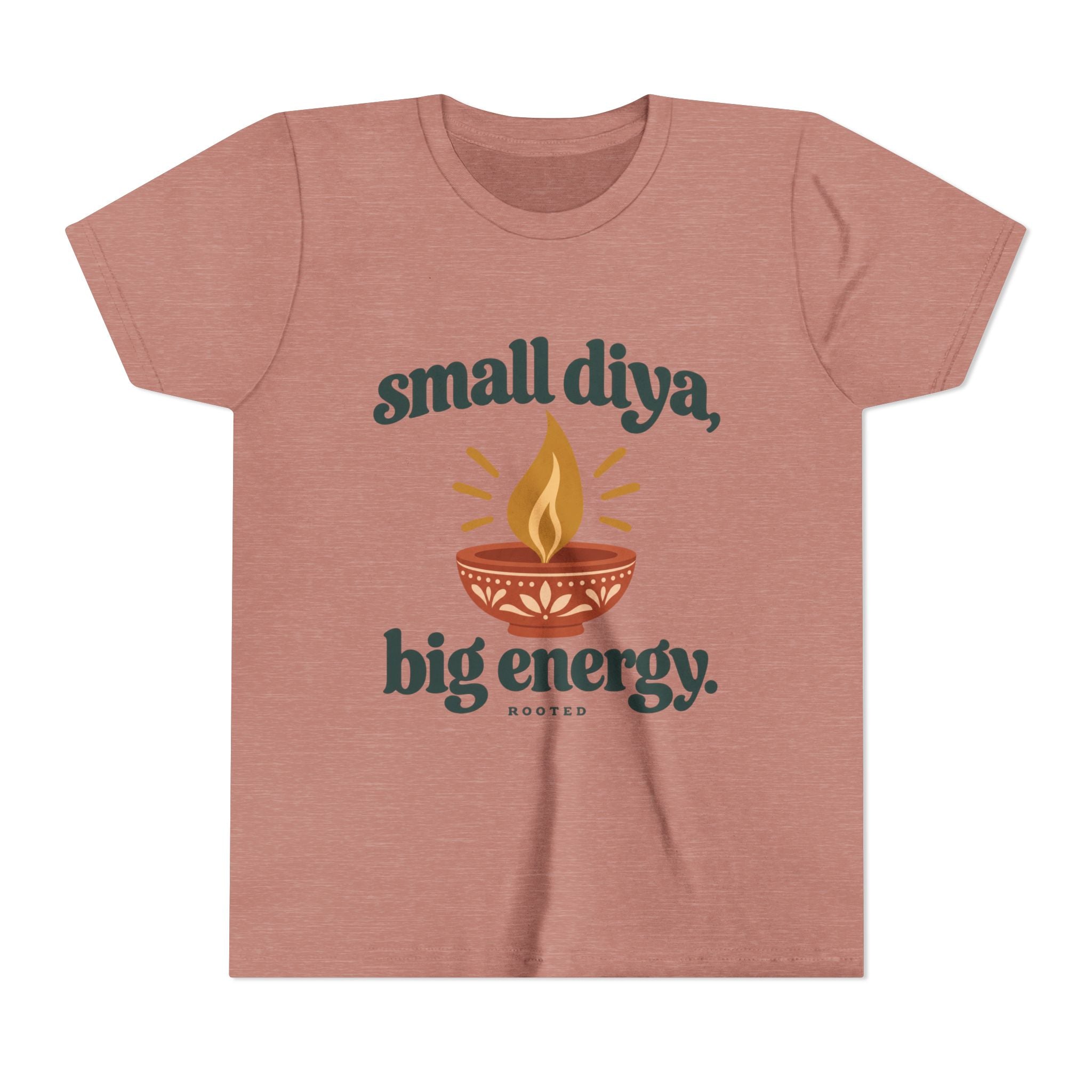 Small Diya, Big Energy Tee – Youth