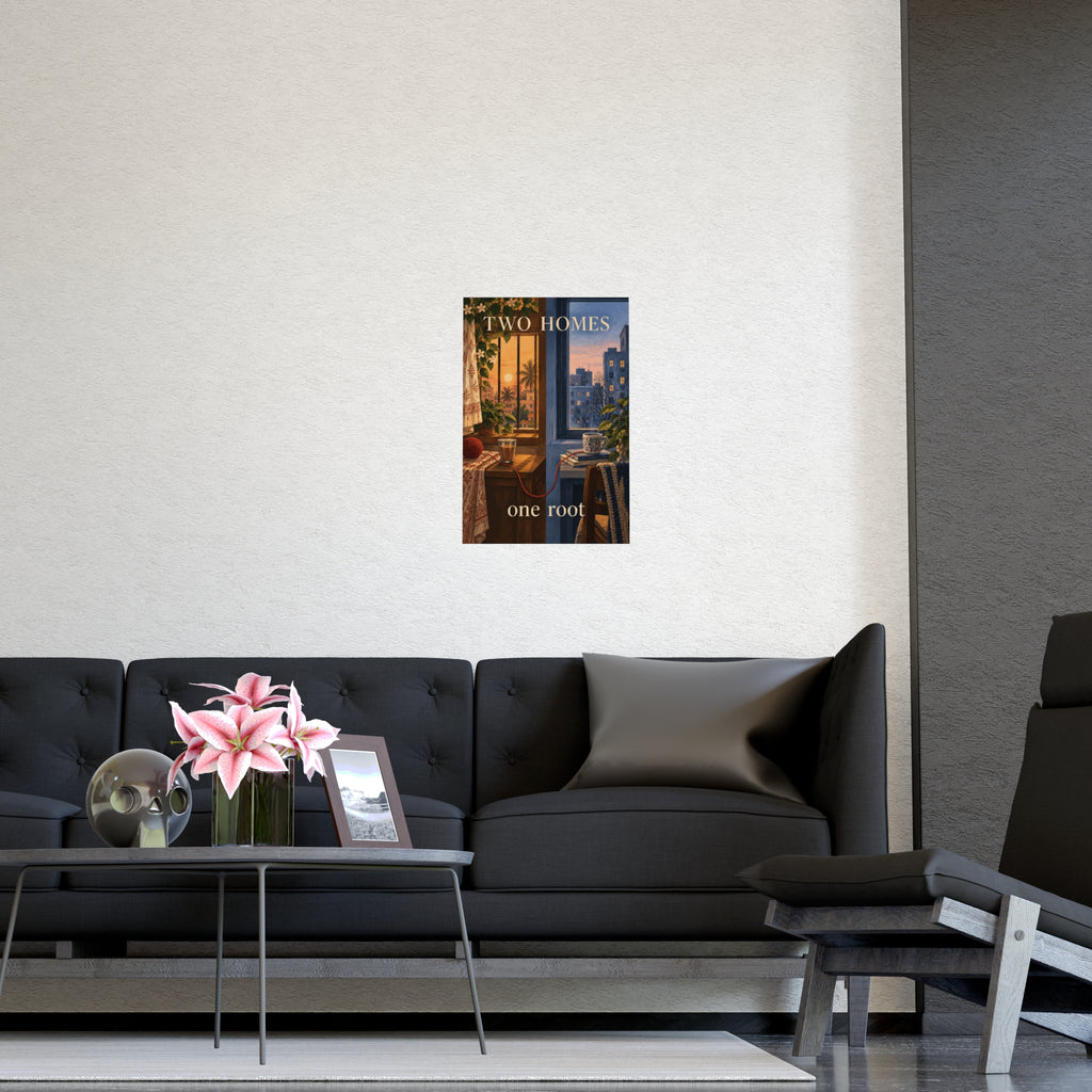 Two Homes, One Root — Two Homes Art Print