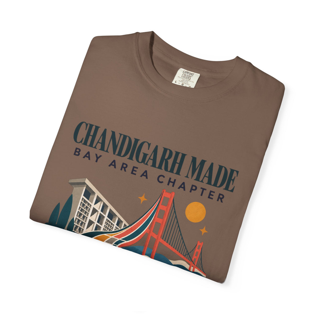 Chandigarh made Bay area chapter— Rooted  T-Shirt