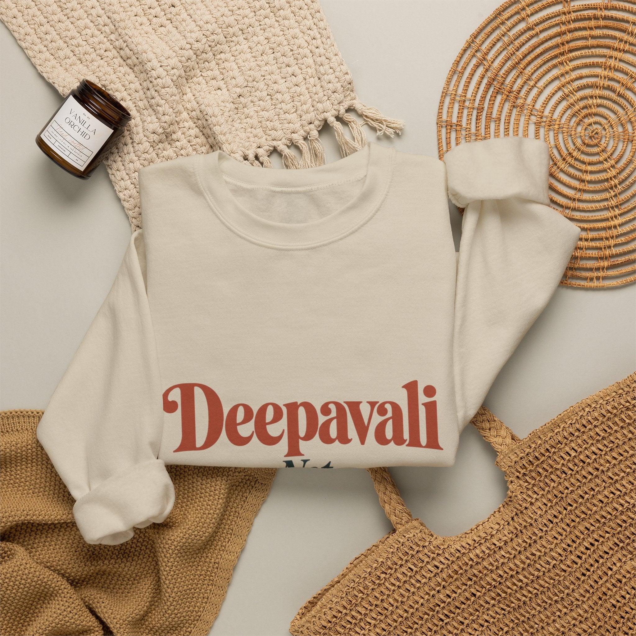 Deepavali, Not “Indian Christmas” Sweatshirt – Adult