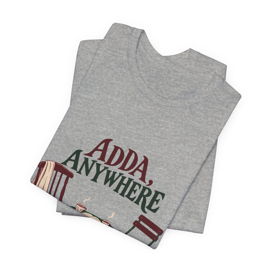 Adda, Anywhere — West Bengal Tee
