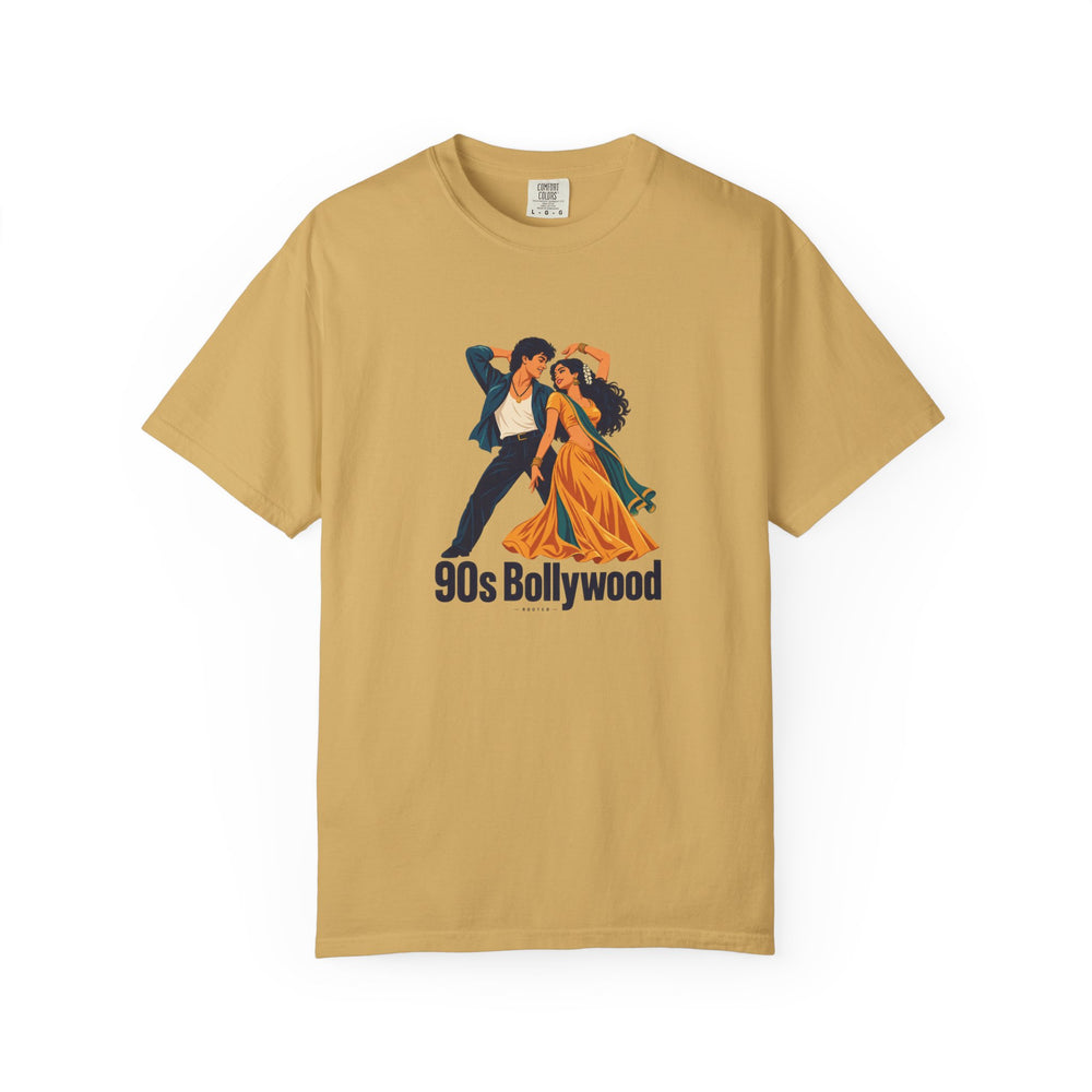 90s Bollywood — Rooted White Garment-Dyed T-Shirt