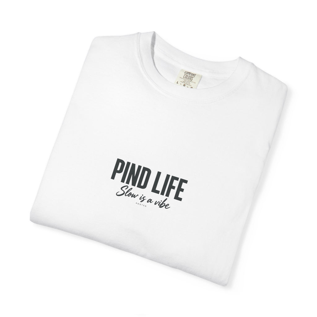Pind Life — Rooted White Garment-Dyed T-Shirt