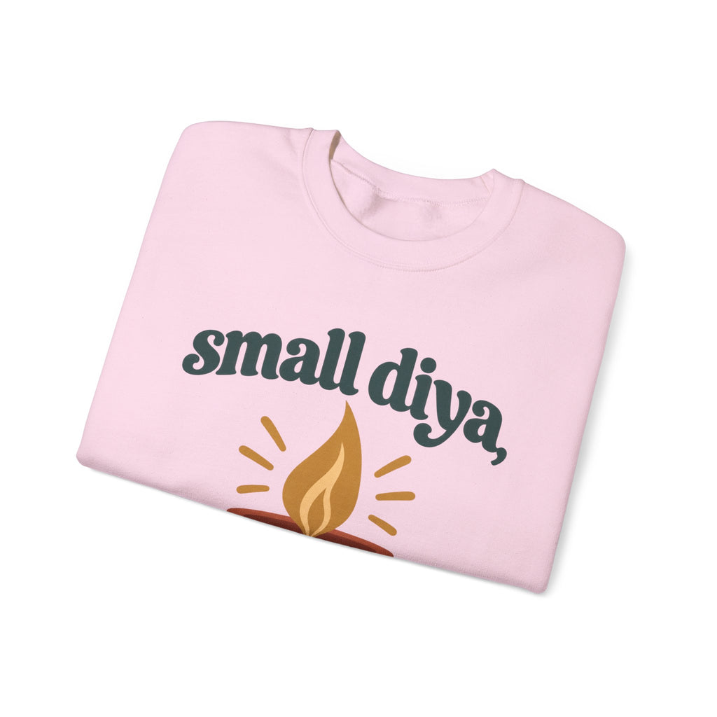 Small Diya, Big Energy Sweatshirt – Adult