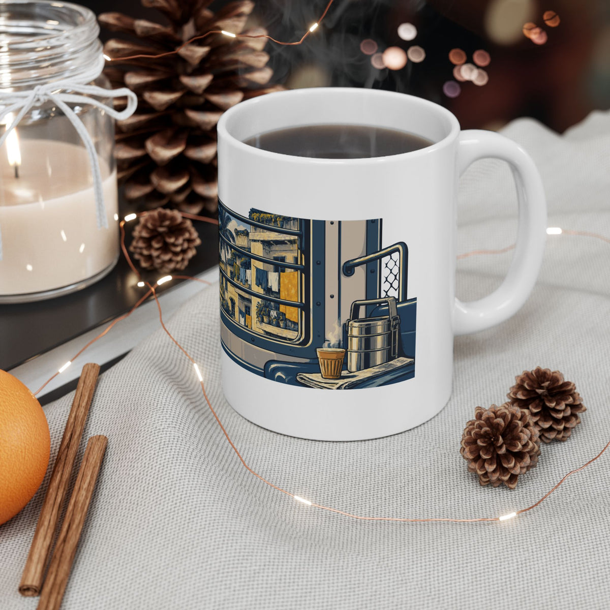 Window Seat, Please — Maharashtra Ceramic Mug