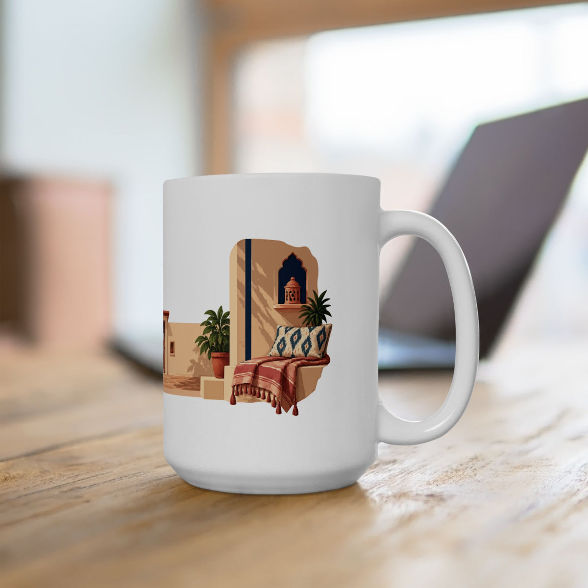 The Cool Corner — Rajasthan Ceramic Mug