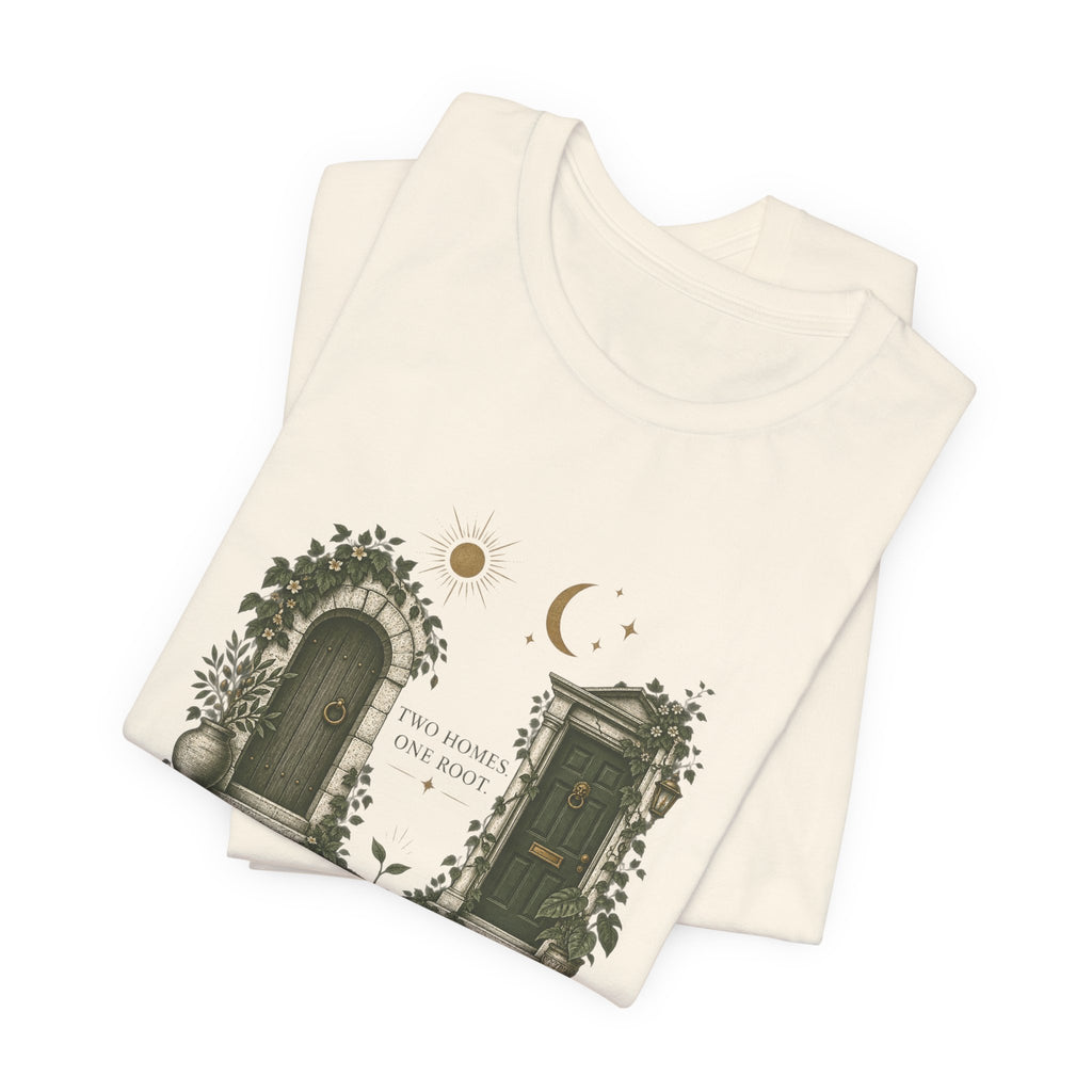 Two Homes, One Root — Rooted Tee