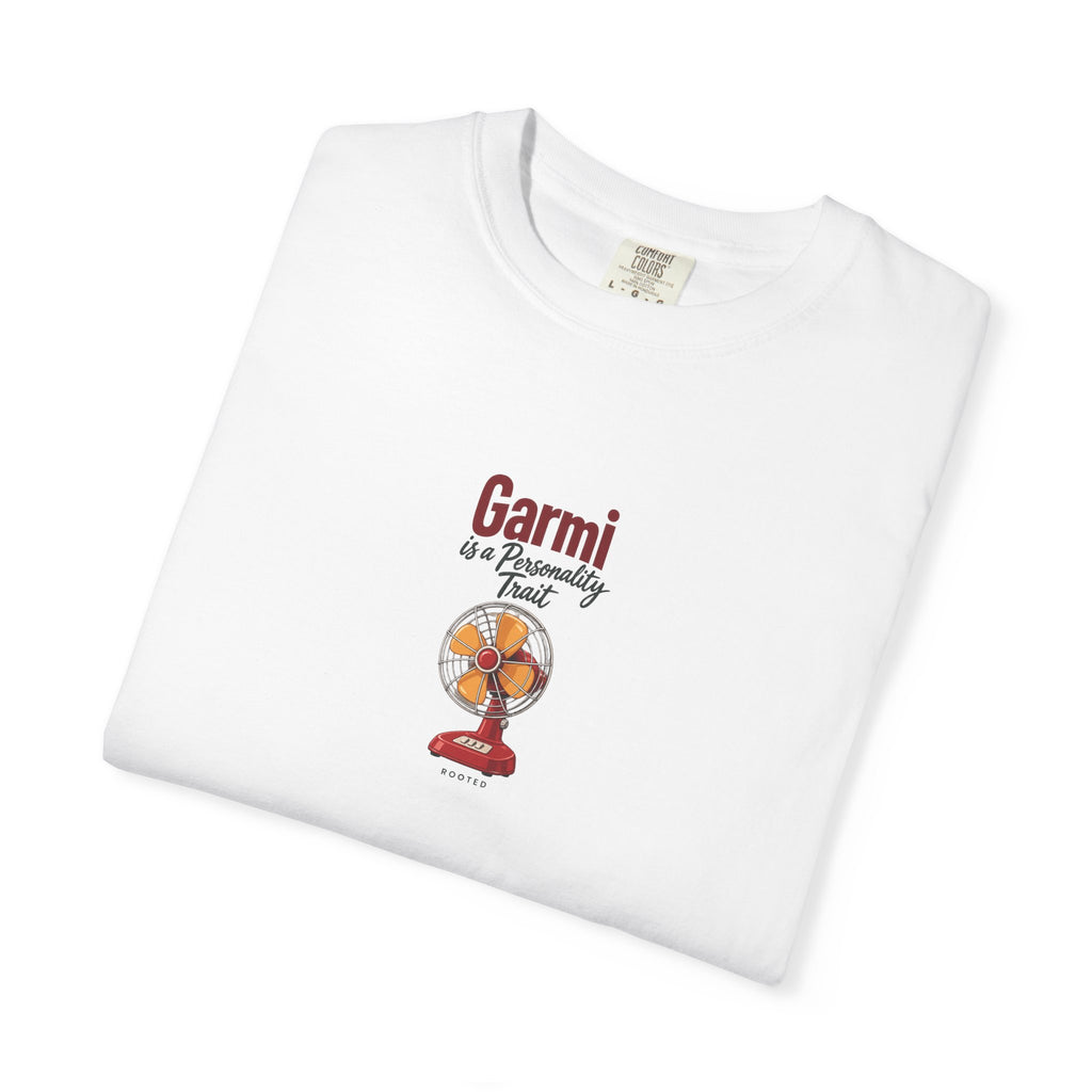 Garmi Is a Personality Trait — Rooted White Garment-Dyed T-Shirt