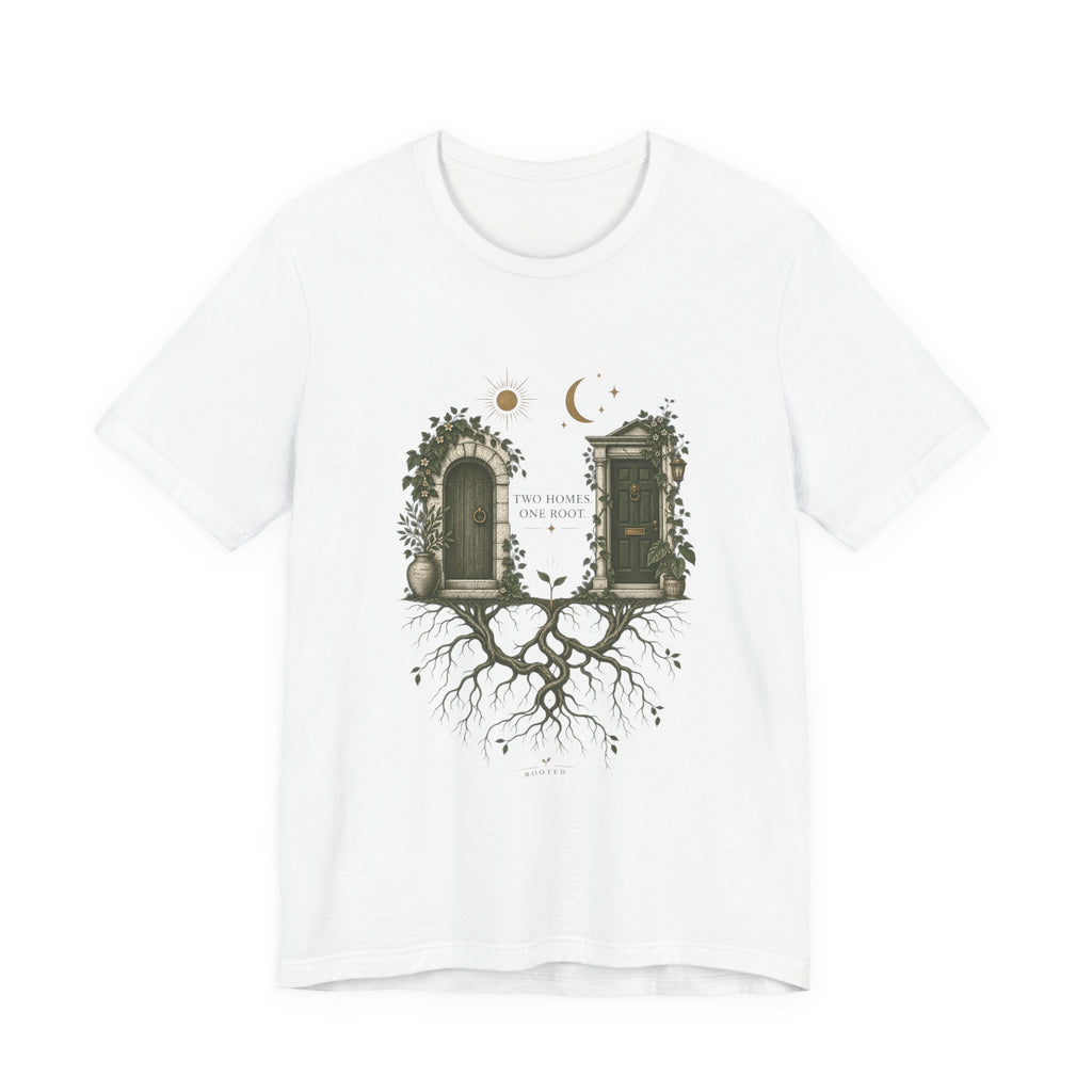 Two Homes, One Root — Rooted Tee