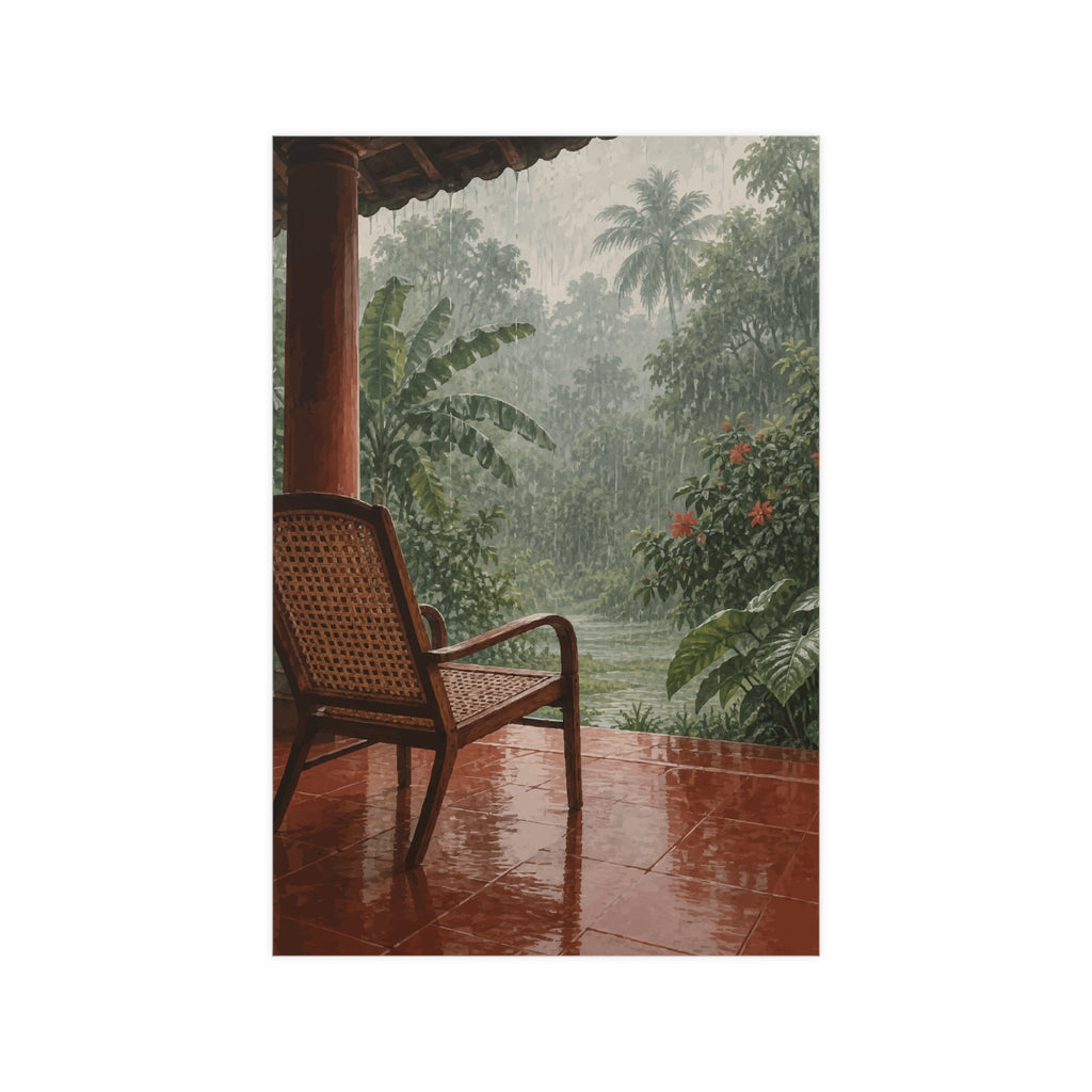 The Rain I Remember — Kerala Art Print