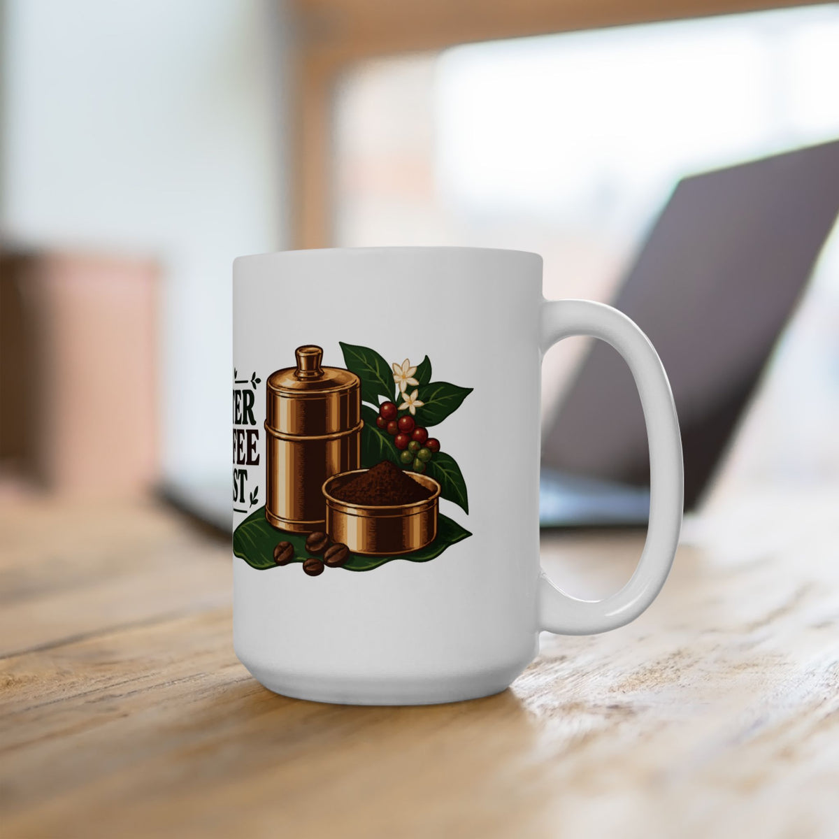 Filter Coffee First — Tamil Nadu Ceramic Mug