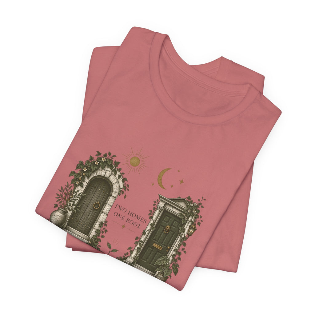 Two Homes, One Root — Rooted Tee