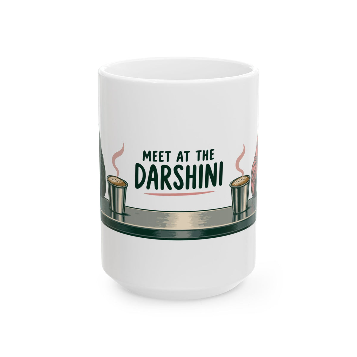 Meet at the Darshini — Karnataka Ceramic Mug