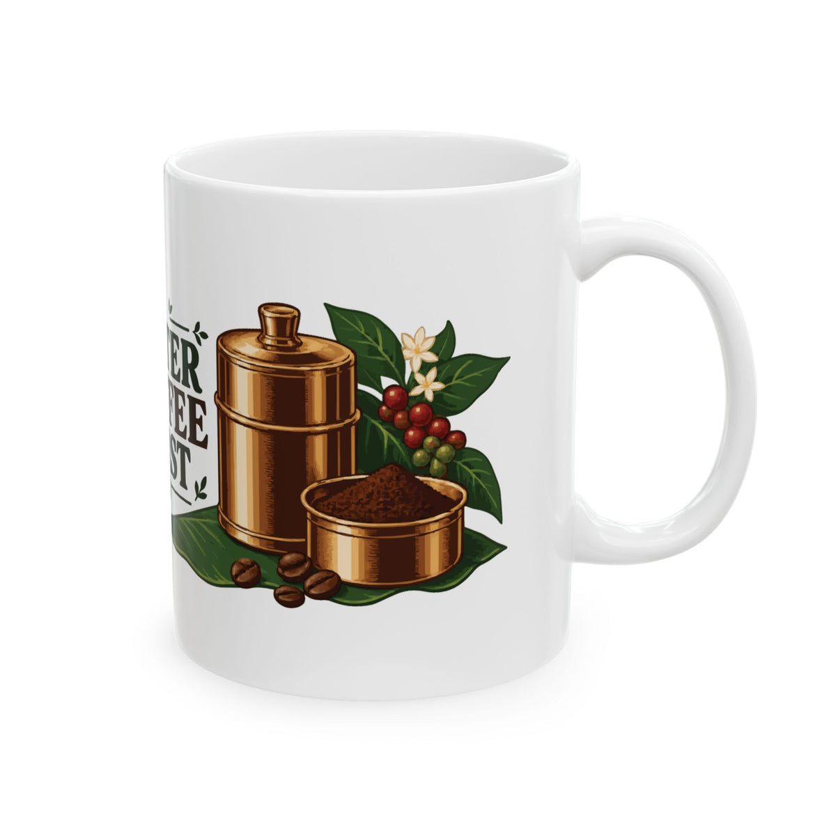 Filter Coffee First — Tamil Nadu Ceramic Mug