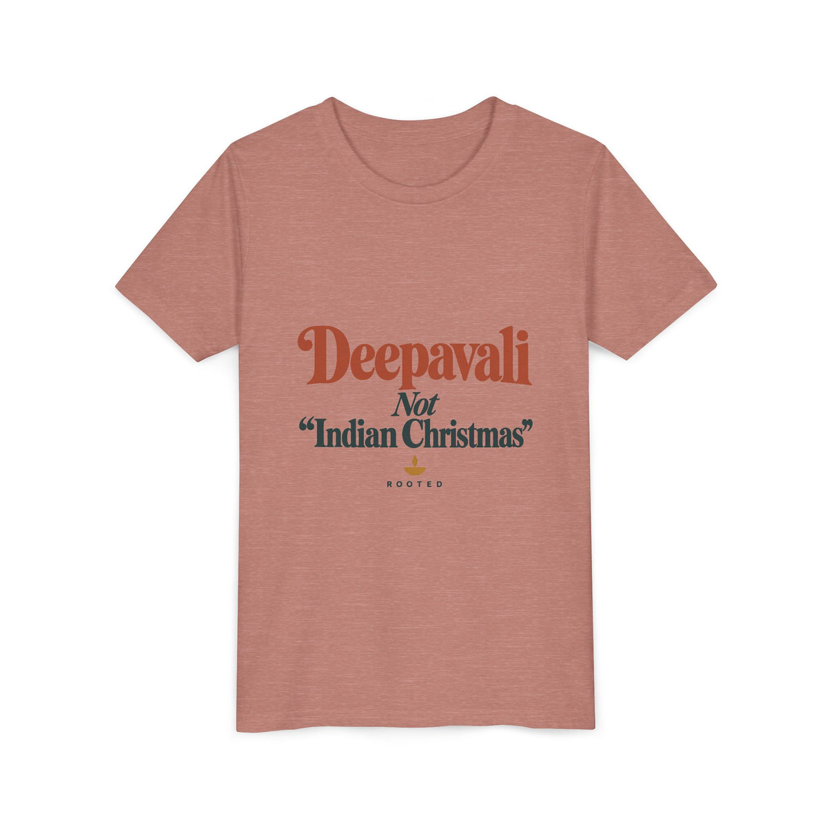 Deepavali, Not “Indian Christmas” Tee – Youth
