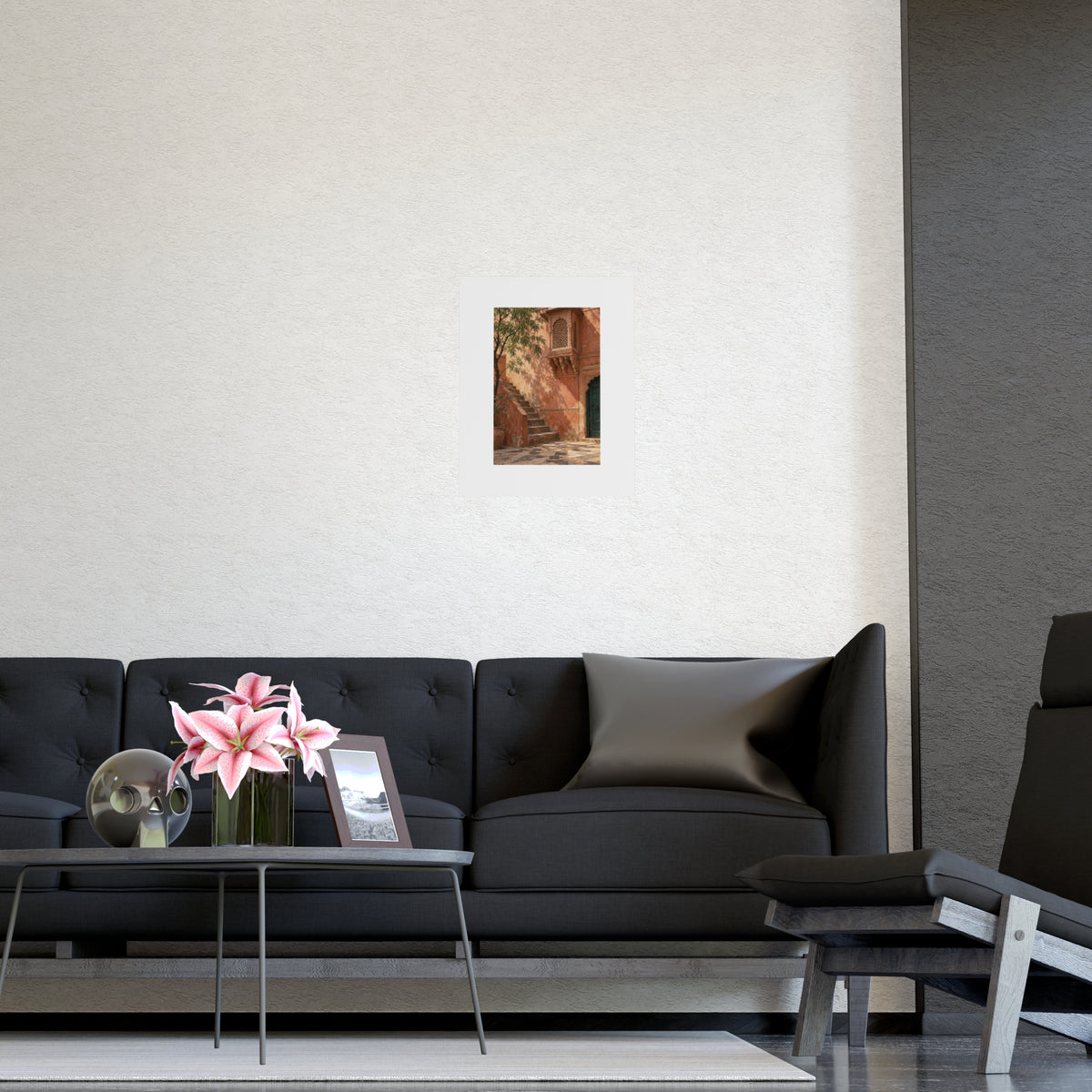 The Quiet Courtyard — Rajasthan Matte Art Print | 11 × 14 in