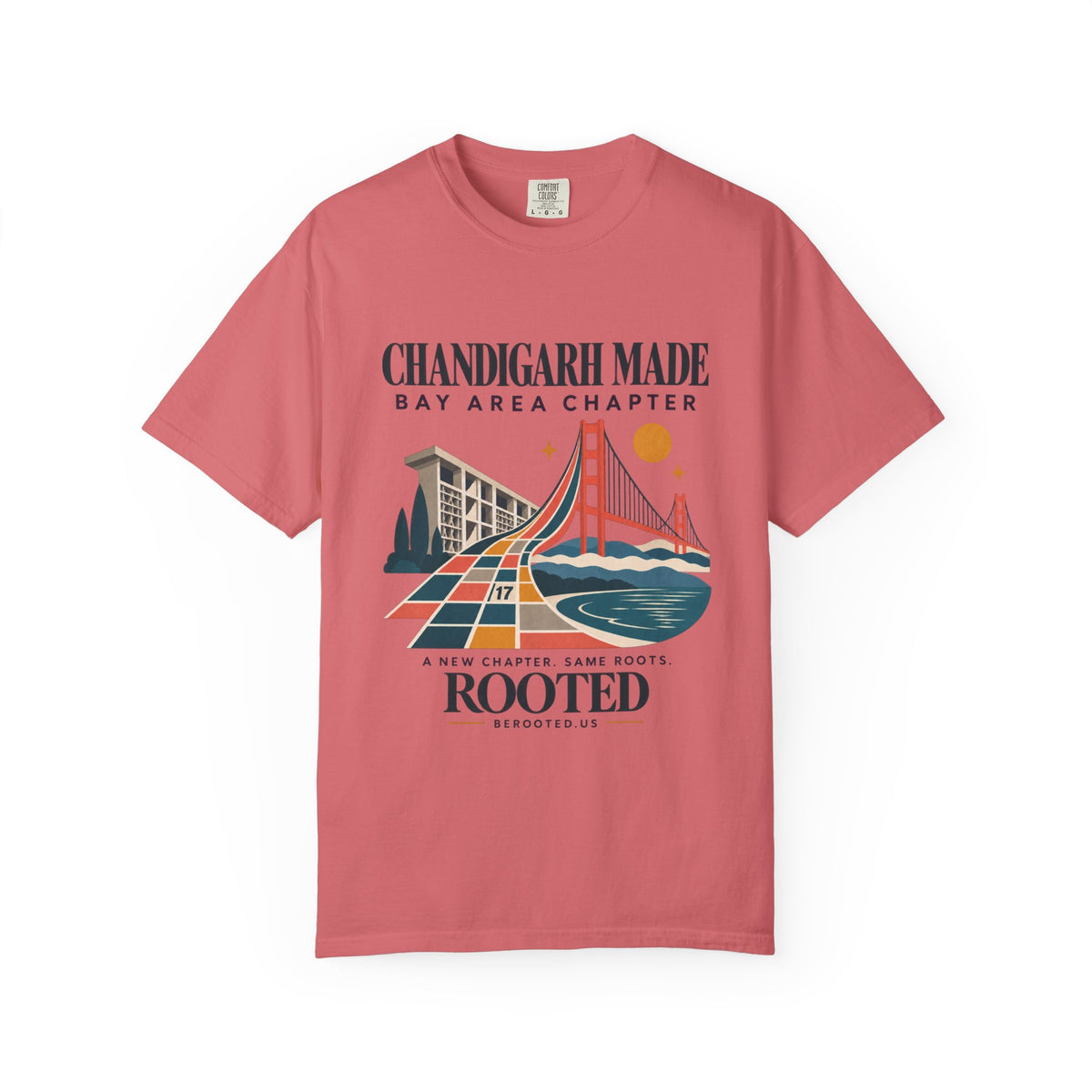 Chandigarh Made, Bay Area Chapter — Rooted T-Shirt