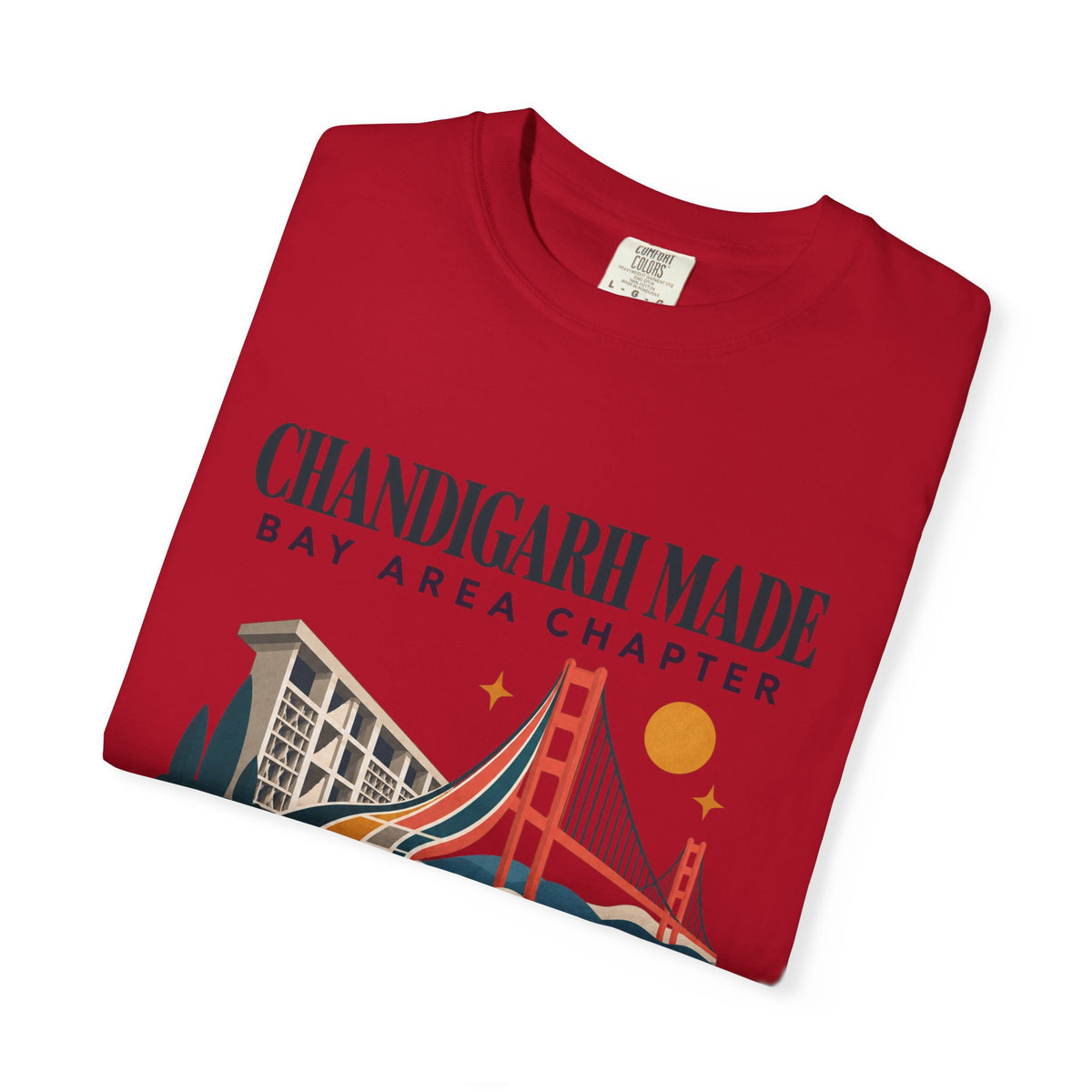 Chandigarh made Bay area chapter— Rooted  T-Shirt