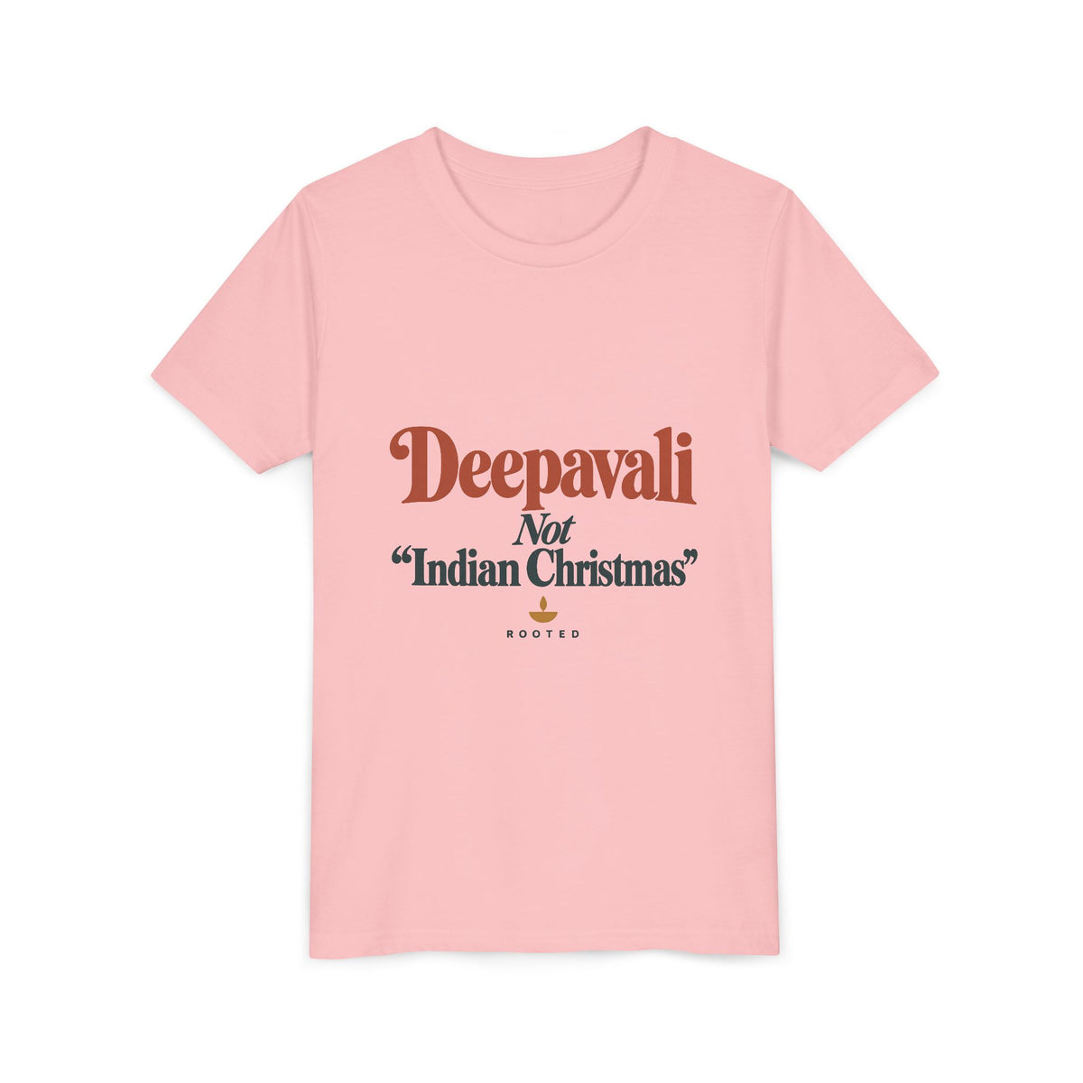 Deepavali, Not “Indian Christmas” Tee – Youth