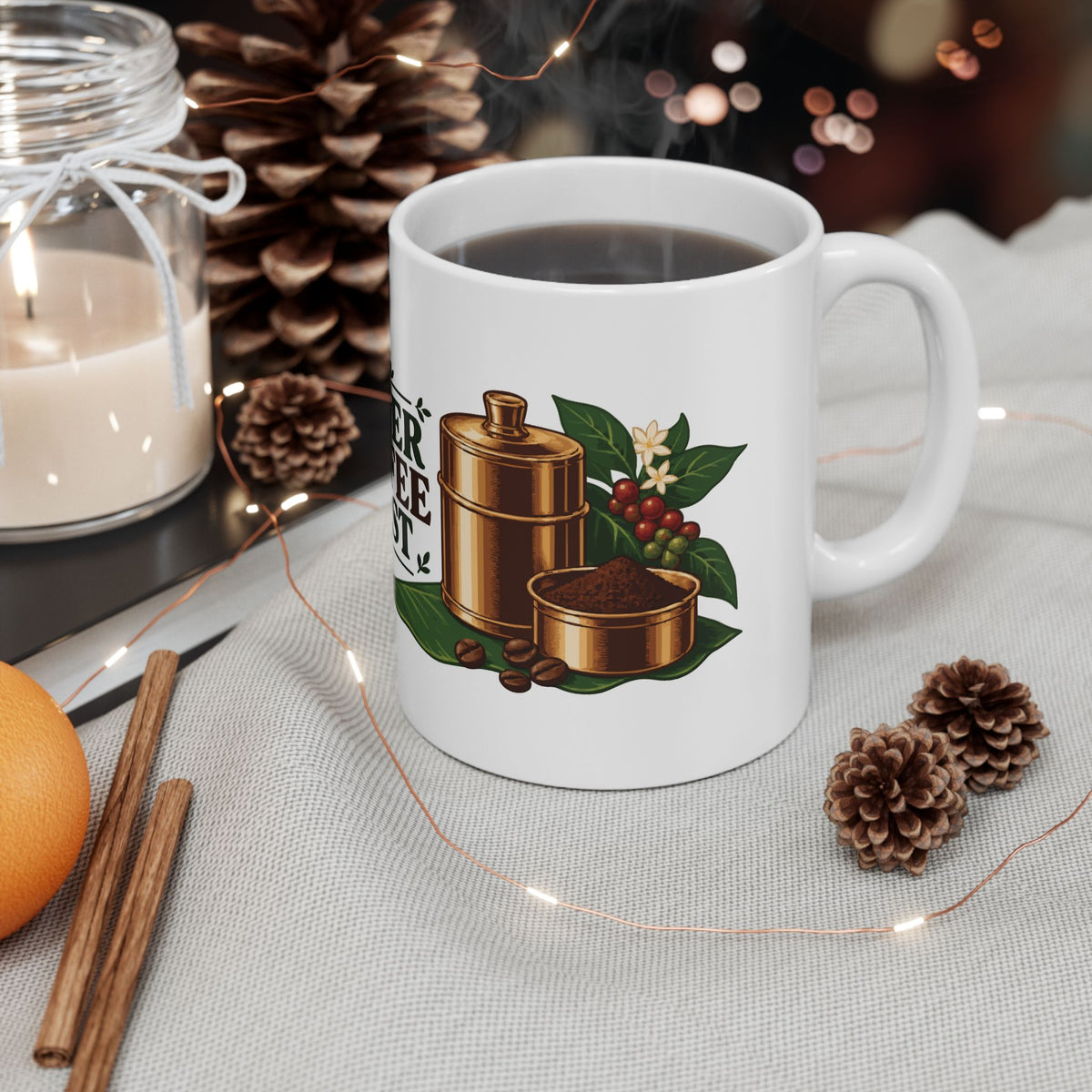 Filter Coffee First — Tamil Nadu Ceramic Mug