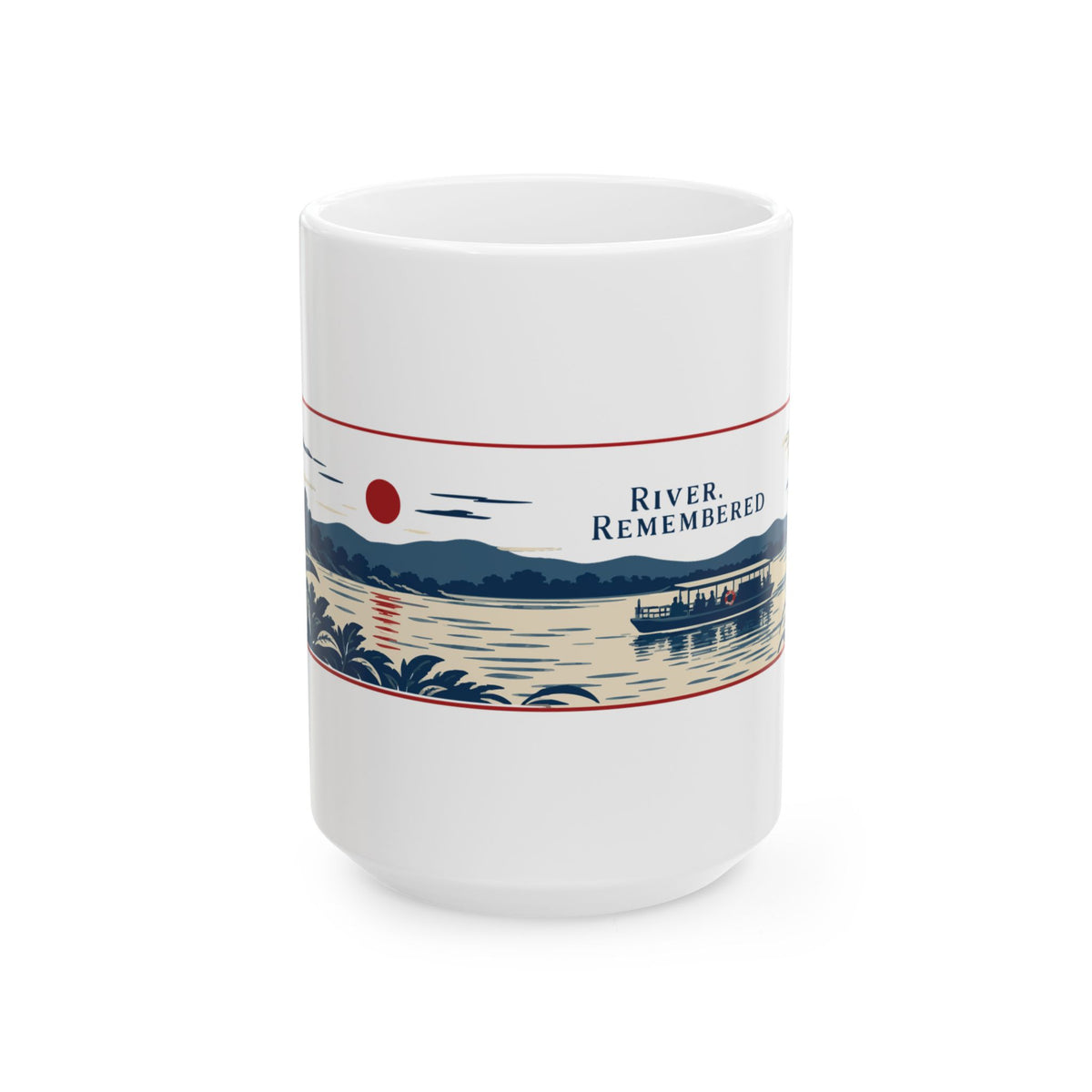 River, Remembered — Assam Ceramic Mug