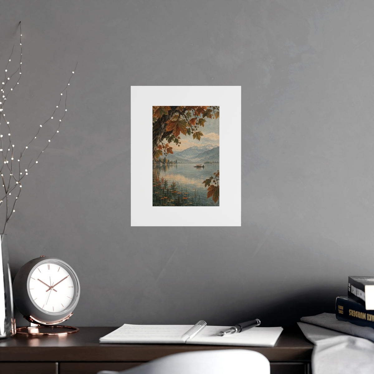 Chinar Reverie — Kashmir Matte Art Print | 11 × 14 in