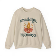 Small Diya, Big Energy Sweatshirt | Unisex — Men & Women