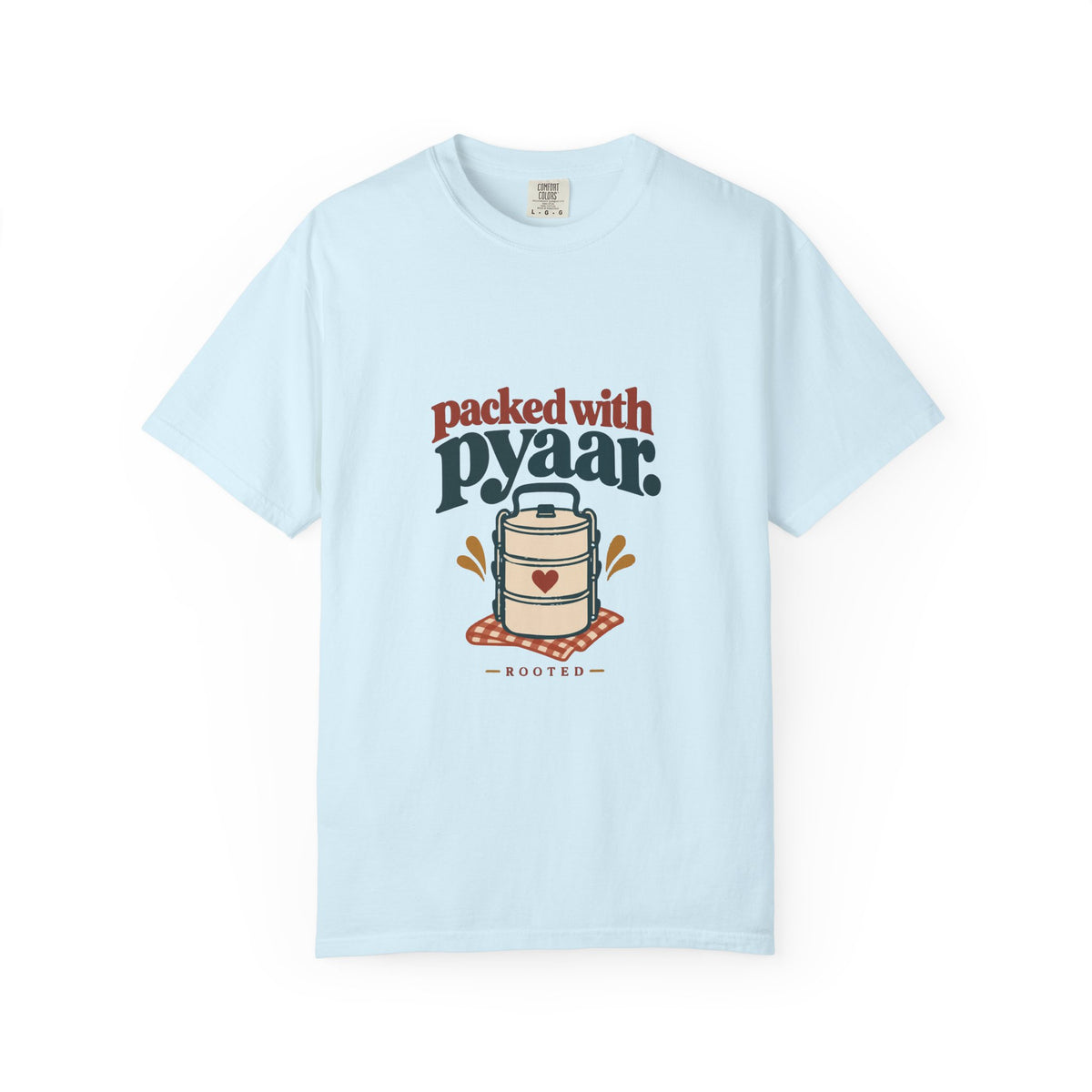 Packed With Pyaar — Rooted Garment-Dyed T-Shirt